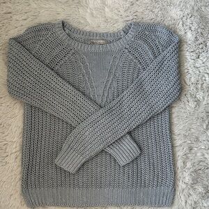 Banana Republic Gray Crew Neck Sweater